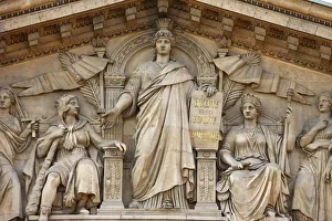 Detail, Assemblee Nationale (French Parliament), Paris, France, Europe Detail, Assemblee Nationale (French Parliament), Paris, France, Europe