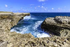 Devils Bridge Print, Limestone Rock Formation and Arch