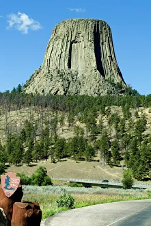 USA Travel Destinations Prints: Devils Tower National Monument