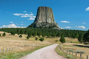 Rural Landscape Photography Prints: Devils Tower National Monument, Wyoming, United States of America, North America