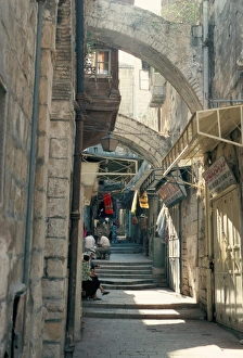 Jerusalem Israel Landmarks Prints: Via Dolorosa
