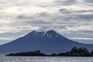 The dormant volcano Mount Edgecomb just outside the city of Sitka, Sitka Sound The dormant volcano Mount Edgecomb just outside the city of Sitka, Sitka Sound