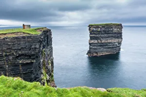 Irish Landmarks Europe Prints: Downpatrick Head, Ballycastle, County Mayo, Connacht province, Republic of Ireland