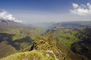 Simien Mountains Print, Geech Landscape