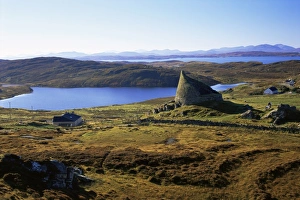 Colorful Landscape Photography UK Prints: Dun Carloway broch
