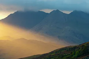 Dyffryn Mymbyr (Vale of Mymbyr), Snowdon beyond, Snowdonia National Park, Conwy-Gwynedd, Wales, United Kingdom, Europe Dyffryn Mymbyr (Vale of Mymbyr), Snowdon beyond, Snowdonia National Park, Conwy-Gwynedd, Wales, United Kingdom, Europe