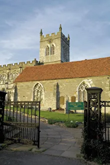 Prints of Eighth century Saxon church of St. Peter, Wootton Wawen (Wooten Wawen), the oldest church in the county, Warwickshire, England, United Kingdom, Europe Warwickshire Prints: Eighth century Saxon church of St. Peter, Wootton Wawen Print