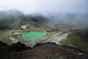 Emerald Lakes Print, Mount Tongariro, New Zealand