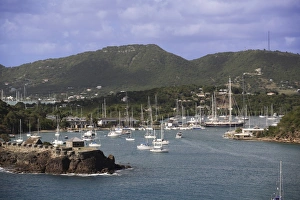 English Harbour, with Fort Berkeley and Nelsons Dockyard English Harbour, with Fort Berkeley and Nelsons Dockyard