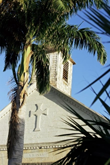 Episcopal (Anglican) church, dating from 1855, Gustavia, St Episcopal (Anglican) church, dating from 1855, Gustavia, St