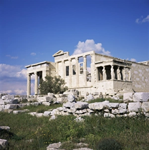 Acropolis UNESCO Site Prints: The Erechtheion