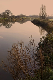 Exeter Canal Print, Devon, England