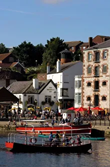 Prints of Exeter Quay, Exeter, Devon, England, United Kingdom, Europe Exeter Prints: Exeter Quay Print