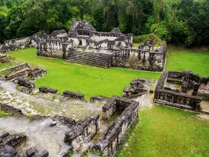 Guatemalan Cultural Heritage Prints: Exploring the Central Acropolis in Tikal