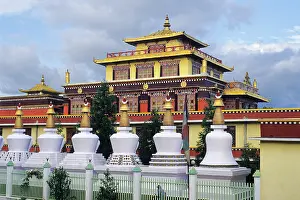Prints of Exploring Shechen monastery and its Stupas in Bodnath, Kathmandu, Nepal Kathmandu Prints: Shechen Monastery Print: Bodnath Stupas in Kathmandu, Nepal