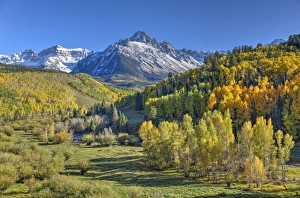 Ouray, Colorado: Fall Colors Print