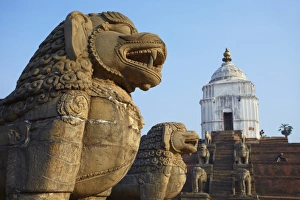 Fasidega Temple Print, Bhaktapur Durbar Square, Nepal