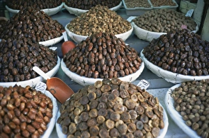 Figs and dates for sale in the souk in the Medina Figs and dates for sale in the souk in the Medina