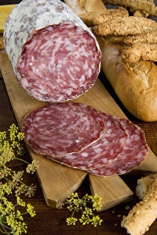 Italian Cured Meats Prints: Finocchiona
