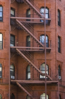Contemporary Architecture Photos Prints: Fire escapes