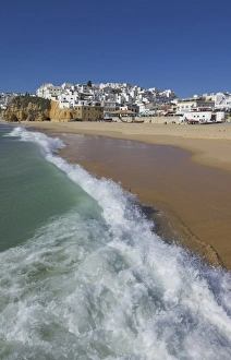 Fisherman's Beach Print, Albufeira Coastline