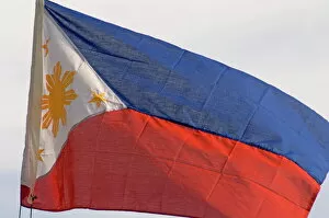 Images Dated 27th May 2005: Flag of the Philippines, Southeast Asia, Asia