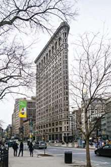 American Architecture Images Prints: Flatiron Building, Madison Square, New York City, United States of America, North America