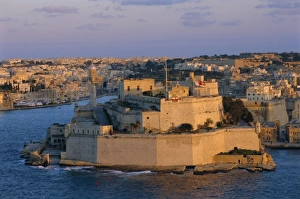 Images Dated 5th August 2008: Fort St. Elmo Print, Valetta, Malta