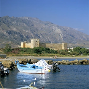 European Coastal Castles Prints: Frangokastelo