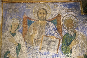 Dodecanese Islands Photography Prints: Frescoes in the Monastery of St. John at Chora, UNESCO World Heritage Site, Patmos