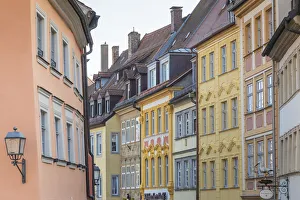 Fronts of old buildings in the historical centre of Bamberg, UNESCO World Heritage Site Fronts of old buildings in the historical centre of Bamberg, UNESCO World Heritage Site
