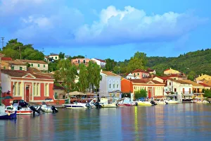 Gaios Harbour, Paxos, The Ionian Islands, Greek Islands, Greece, Europe Gaios Harbour, Paxos, The Ionian Islands, Greek Islands, Greece, Europe