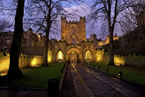 Gatehouse, Durham Castle, University College, Durham, England, United Kingdom, Europe Gatehouse, Durham Castle, University College, Durham, England, United Kingdom, Europe