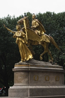 Manhattan Travel Destinations Prints: General Sherman Monument