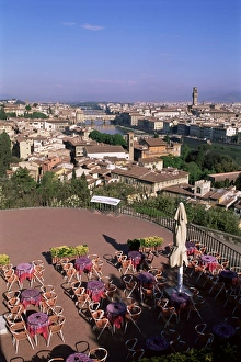 Tuscany Italy Landscape Photography Prints: General view from the Piazza Michelangelo
