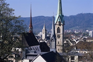 Contemporary Swiss Architecture Prints: General view from University
