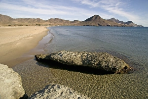 Spanish Coastline Scenery Prints: Genoveses Beach