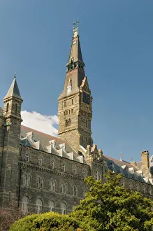 University Prints: Georgetown University Campus Print, Washington D.C