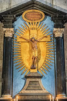 Gerokreuz (Gero Crucifix), Cologne Cathedral, UNESCO World Heritage Site, Cologne, North Rhine Westphalia, Germany Gerokreuz (Gero Crucifix), Cologne Cathedral, UNESCO World Heritage Site, Cologne, North Rhine Westphalia, Germany