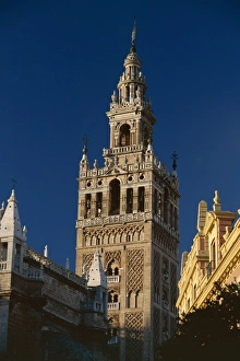 Andalusia Travel Destination Prints: The Giralda