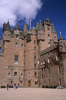 The Queen Mother Prints: Glamis Castle Print, Angus, Scotland