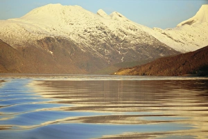 Arctic Norway Landscape Prints: Glassy reflections of sky and mountains