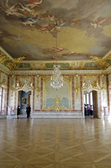 Baltic States Tourism Prints: The Gold Hall