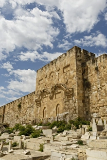 The Golden Gate Print, Jerusalem Temple Mount