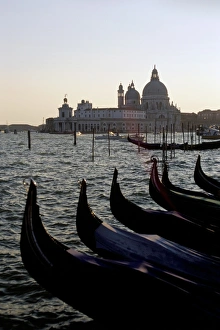 Related Prints: Venetian Gondolas and S.Maria Salute Print
