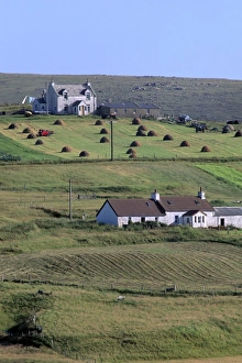 European Landscapes Photography Prints: Good example of land use, Burrafirth, Unst, Shetland Islands, Scotland