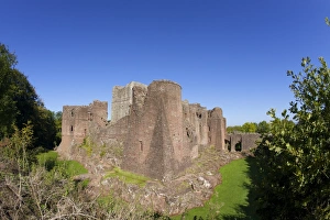 Goodrich Castle, Forest of Dean, Herefordshire, England, United Kingdom, Europe Goodrich Castle, Forest of Dean, Herefordshire, England, United Kingdom, Europe