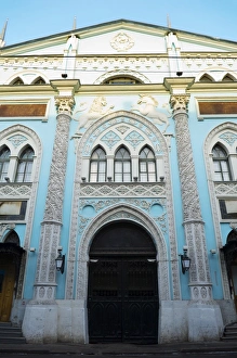 Gothic-style facade of the Synodal Printing House, Nikolskaya Ulitsa, Moscow Gothic-style facade of the Synodal Printing House, Nikolskaya Ulitsa, Moscow