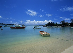 Grand Baie Print, Mauritius Coast Scene