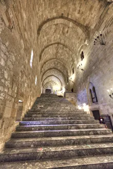 Grand Staircase, Palace of the Grand Master of the Knights, Rhodes Old Town Grand Staircase, Palace of the Grand Master of the Knights, Rhodes Old Town